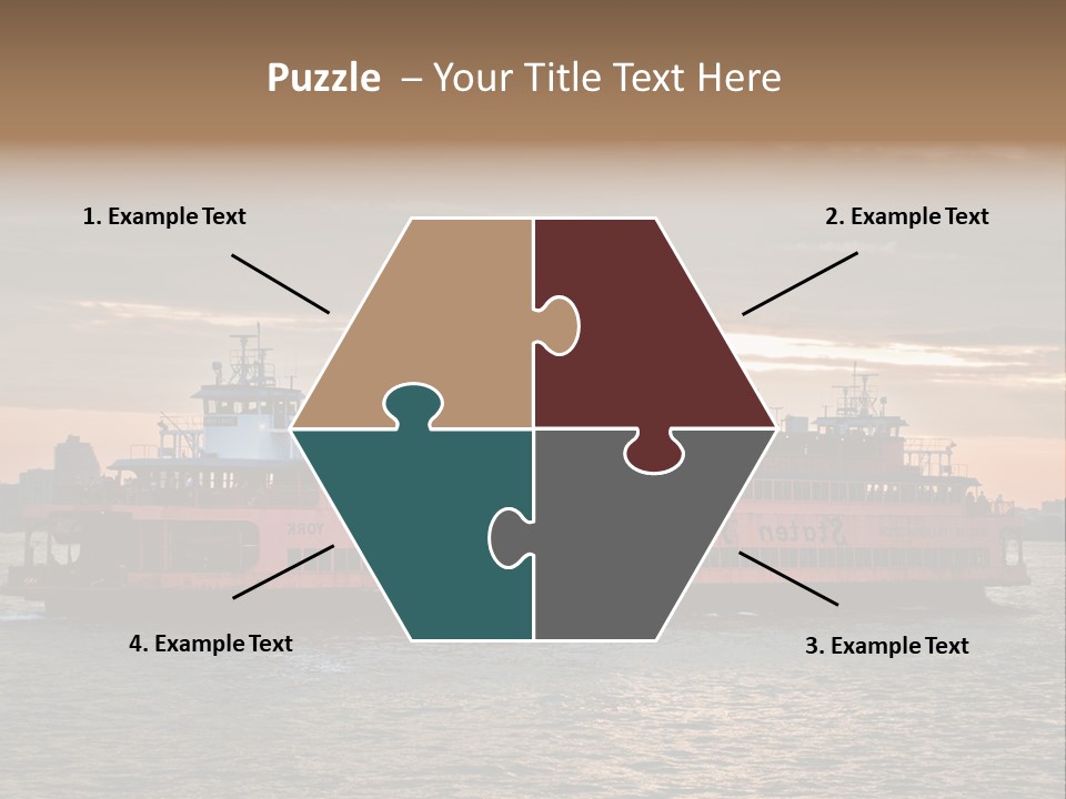 Driving African Facing PowerPoint Template