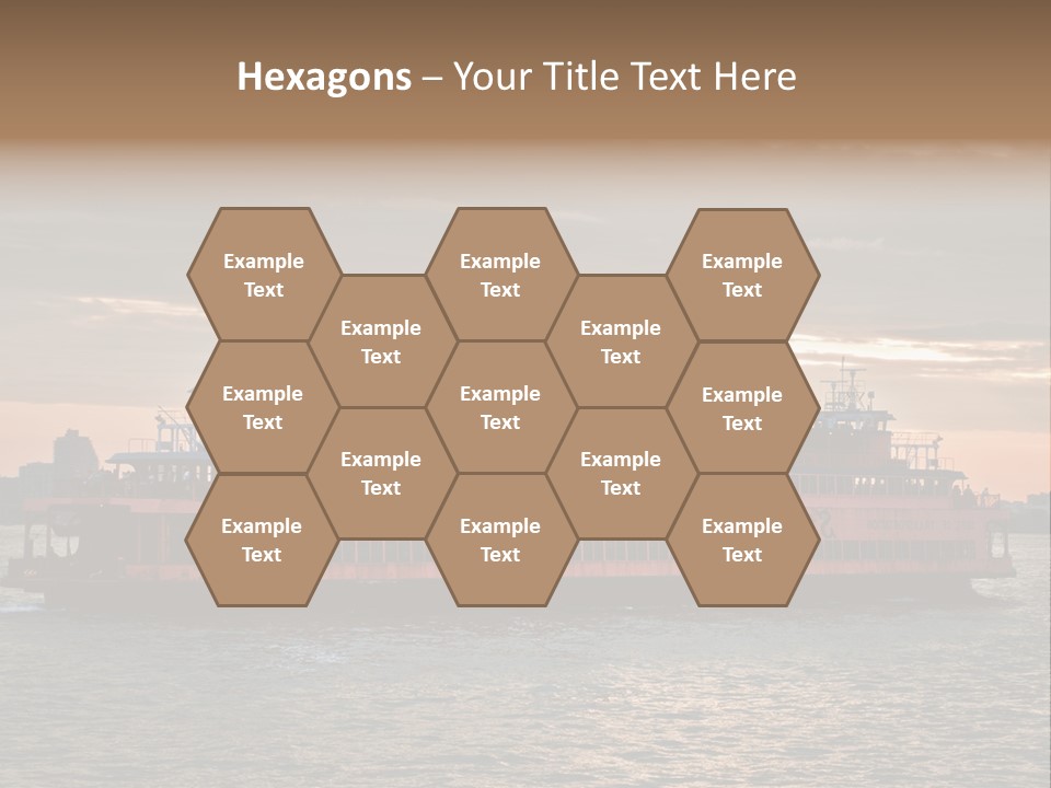 Driving African Facing PowerPoint Template