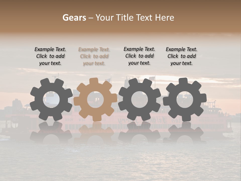 Driving African Facing PowerPoint Template