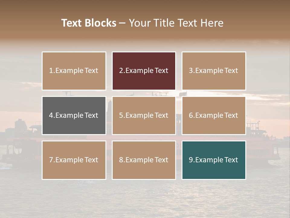 Driving African Facing PowerPoint Template