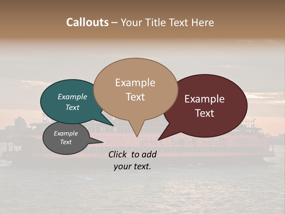 Driving African Facing PowerPoint Template