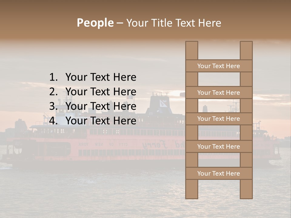 Driving African Facing PowerPoint Template