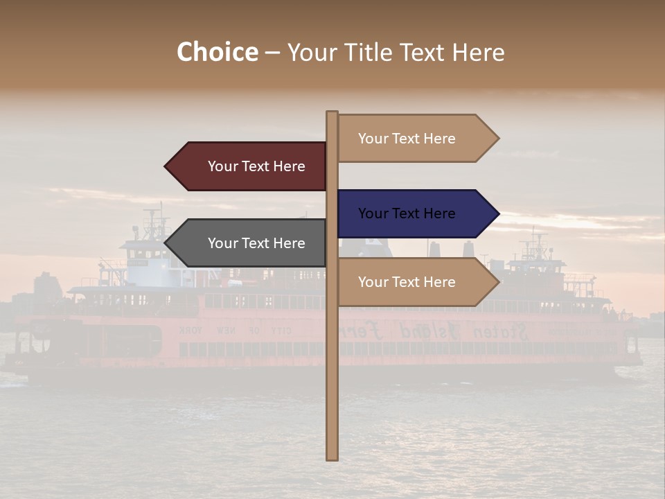 Driving African Facing PowerPoint Template