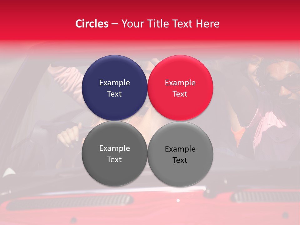 Driving African Facing PowerPoint Template