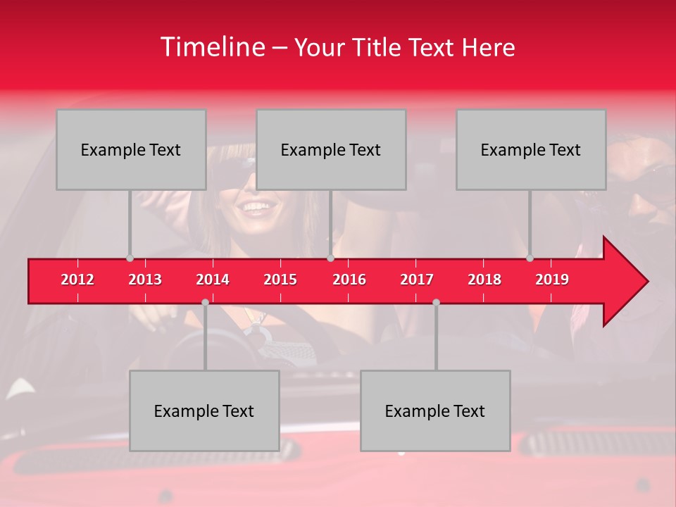 Driving African Facing PowerPoint Template