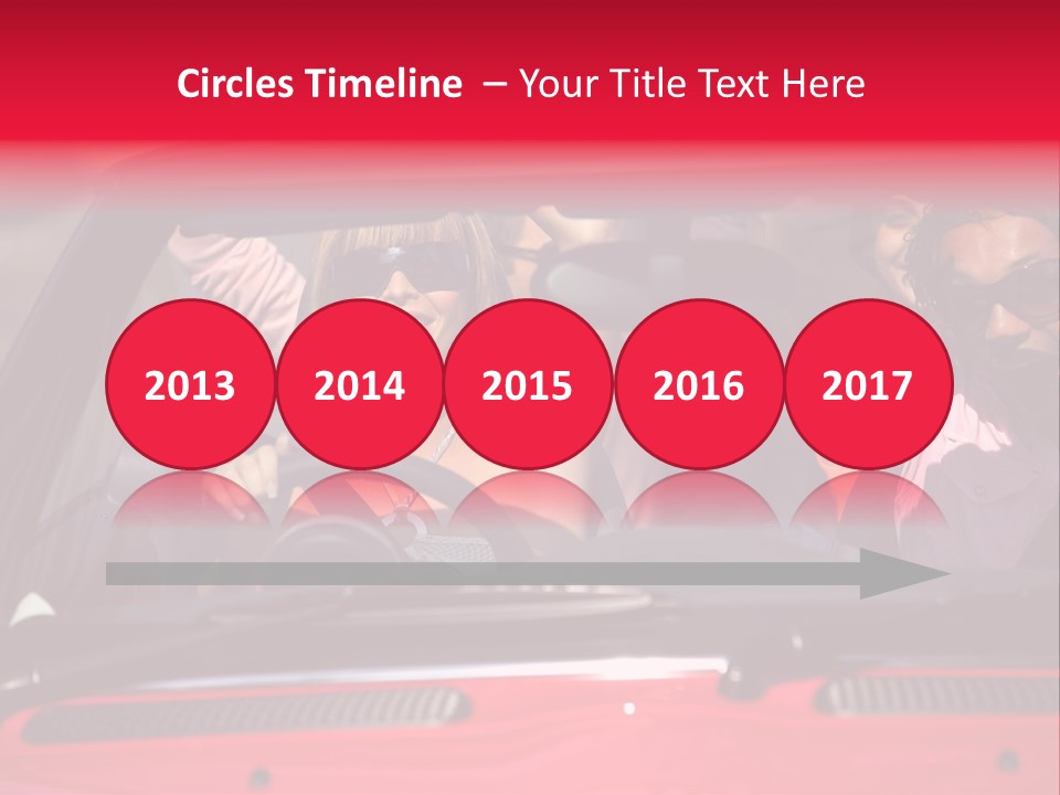 Driving African Facing PowerPoint Template