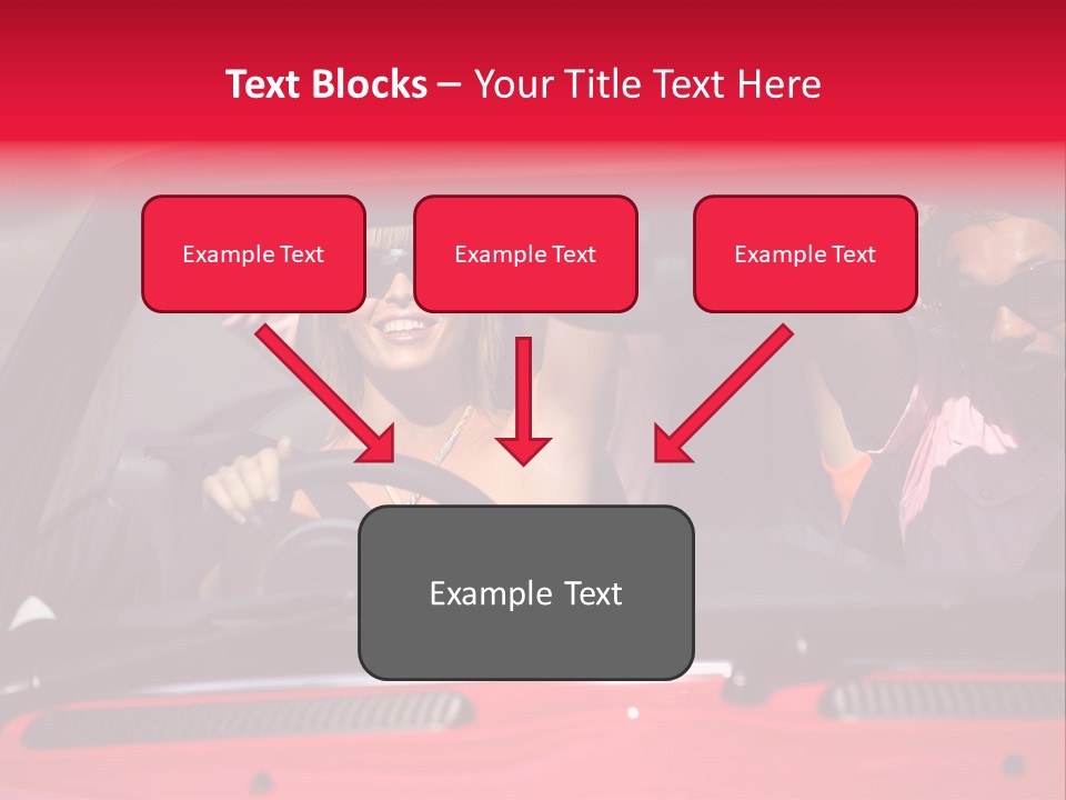 Driving African Facing PowerPoint Template