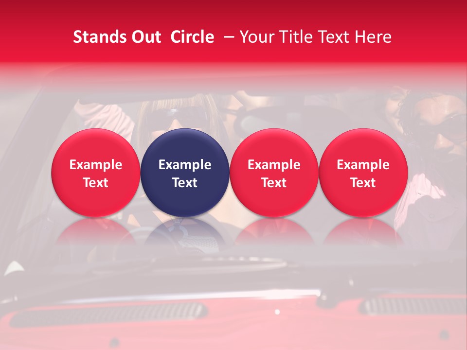 Driving African Facing PowerPoint Template