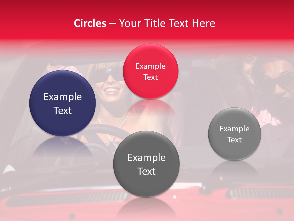 Driving African Facing PowerPoint Template