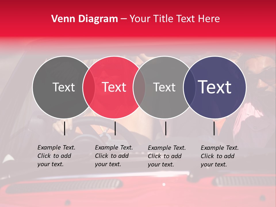 Driving African Facing PowerPoint Template