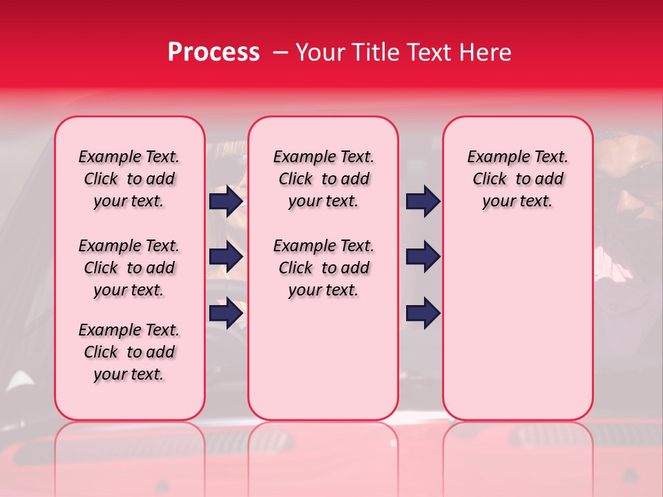 Driving African Facing PowerPoint Template