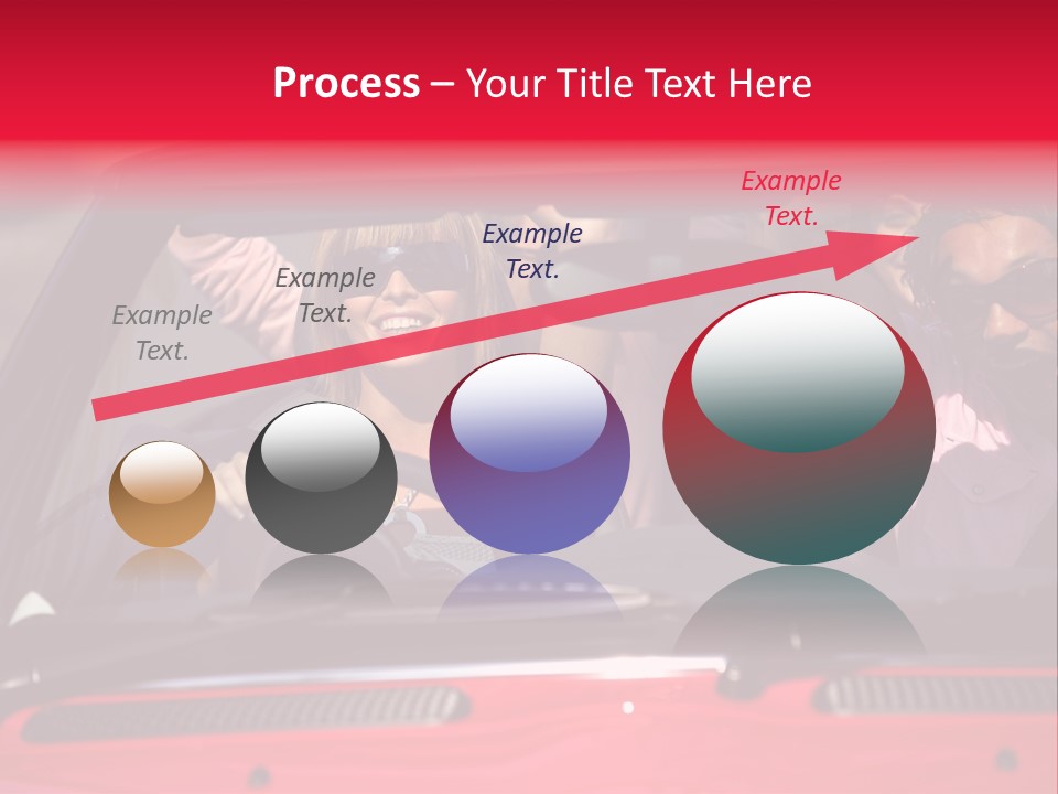 Driving African Facing PowerPoint Template