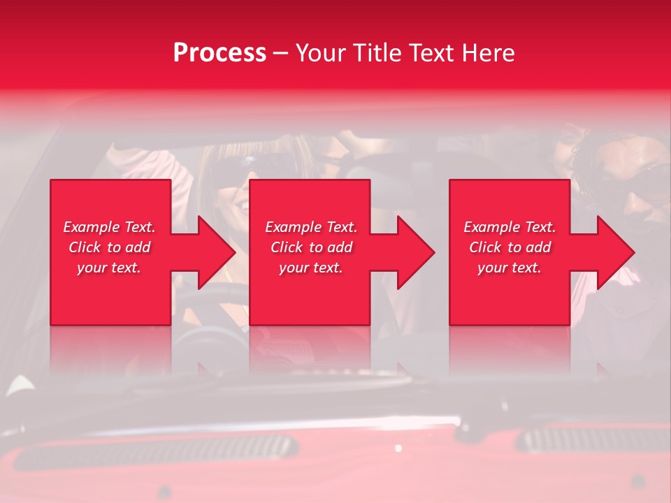 Driving African Facing PowerPoint Template