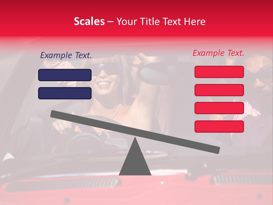 Driving African Facing PowerPoint Template
