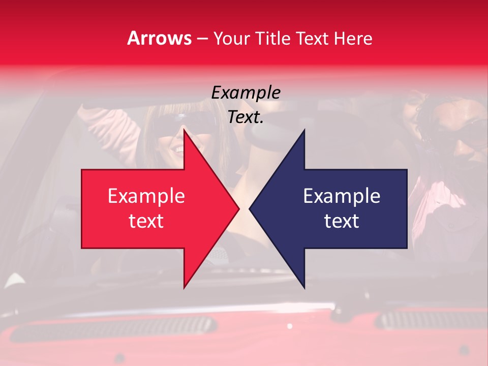 Driving African Facing PowerPoint Template