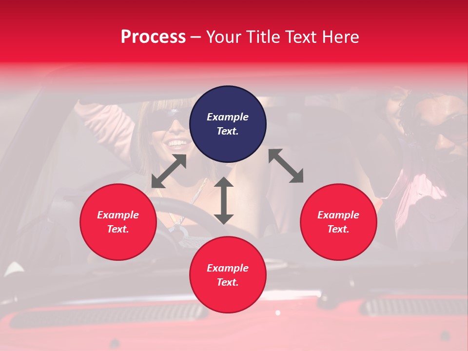 Driving African Facing PowerPoint Template