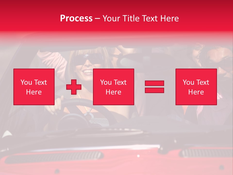 Driving African Facing PowerPoint Template