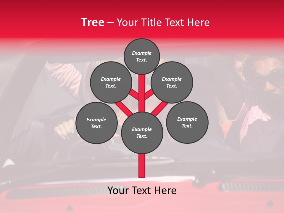 Driving African Facing PowerPoint Template