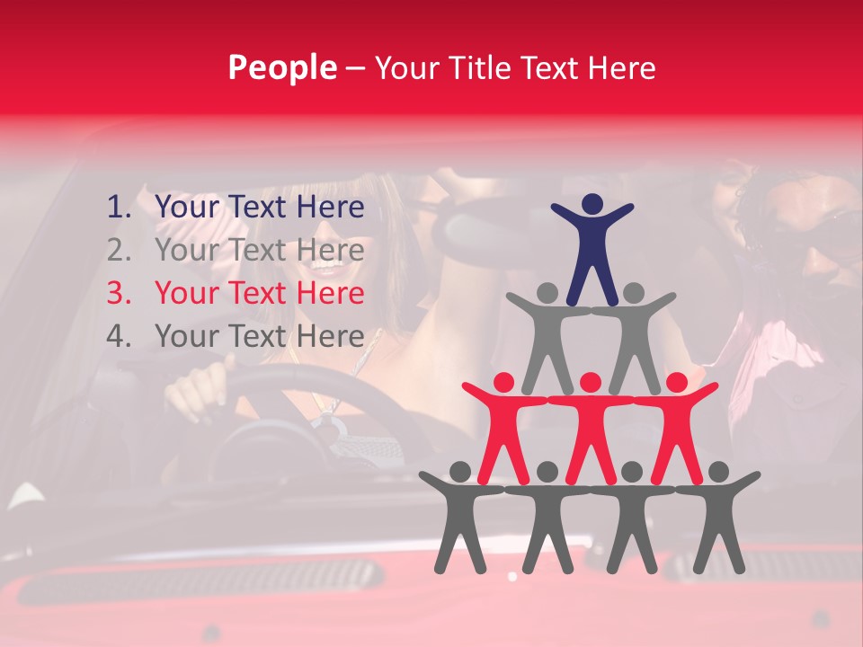 Driving African Facing PowerPoint Template