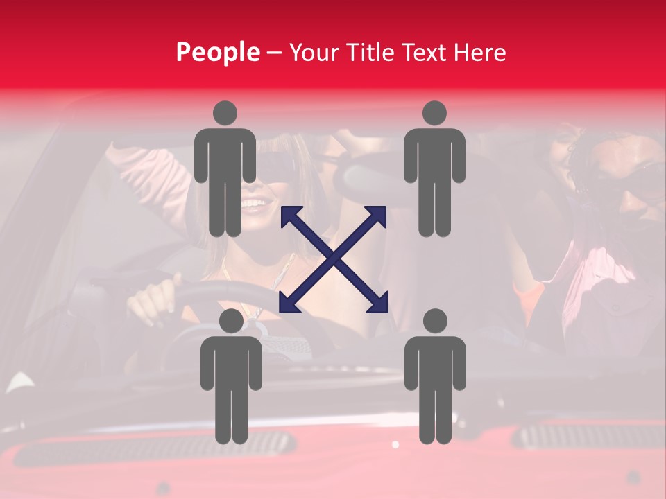 Driving African Facing PowerPoint Template