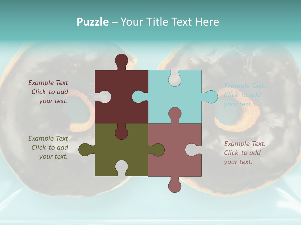 Dessert Decadent Diet PowerPoint Template