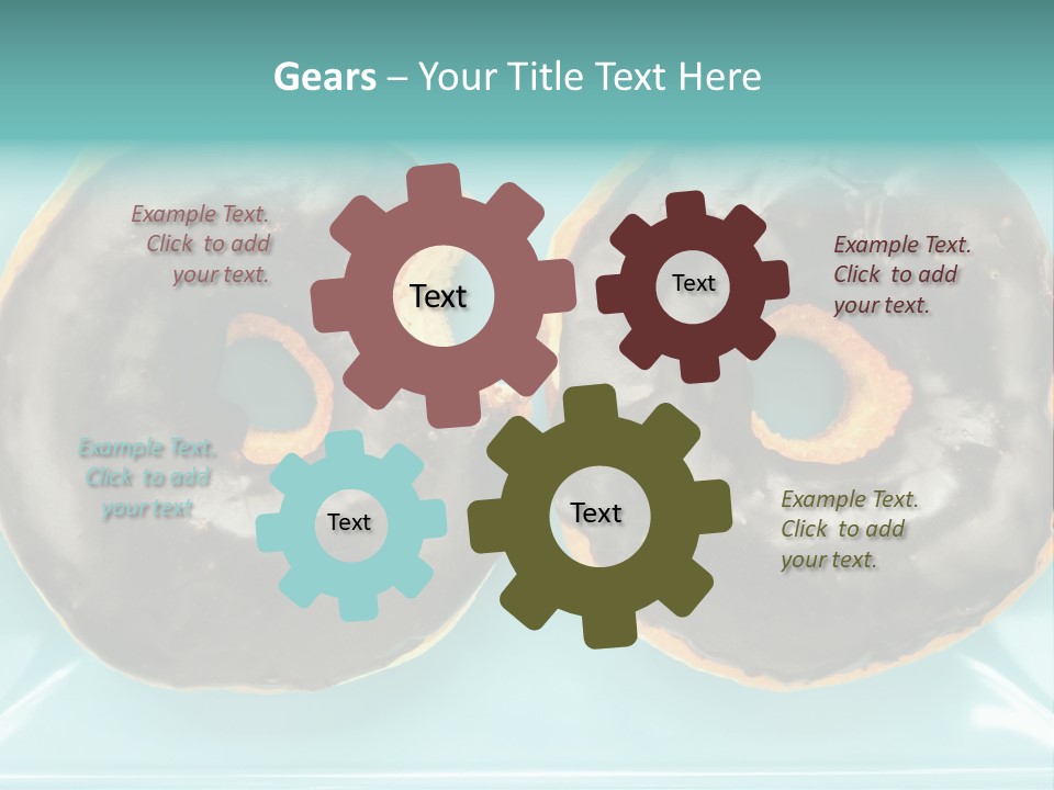 Dessert Decadent Diet PowerPoint Template