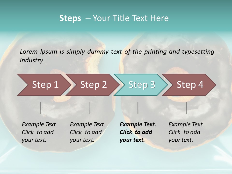 Dessert Decadent Diet PowerPoint Template