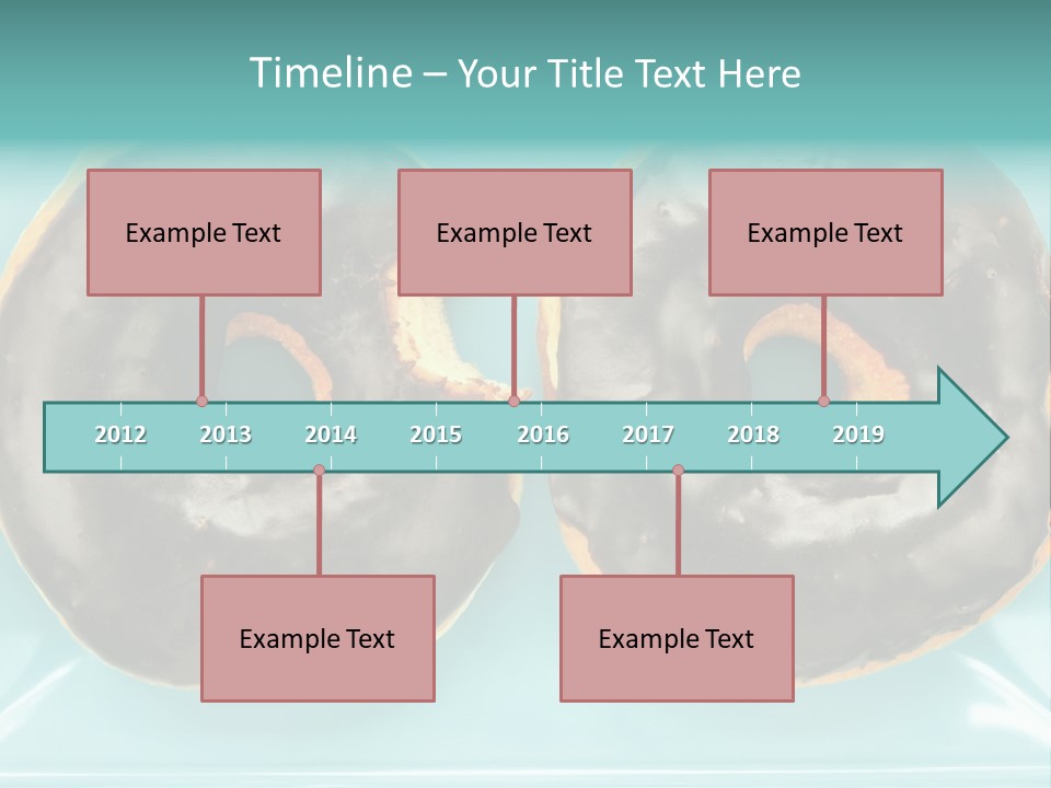Dessert Decadent Diet PowerPoint Template