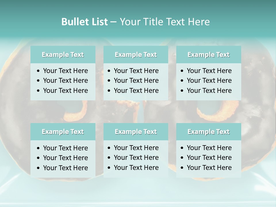 Dessert Decadent Diet PowerPoint Template