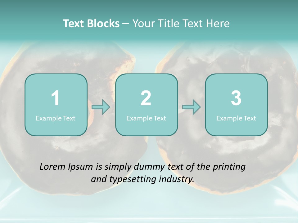Dessert Decadent Diet PowerPoint Template
