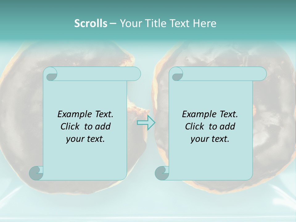 Dessert Decadent Diet PowerPoint Template