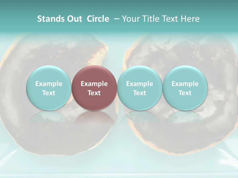 Dessert Decadent Diet PowerPoint Template