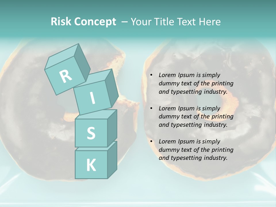 Dessert Decadent Diet PowerPoint Template