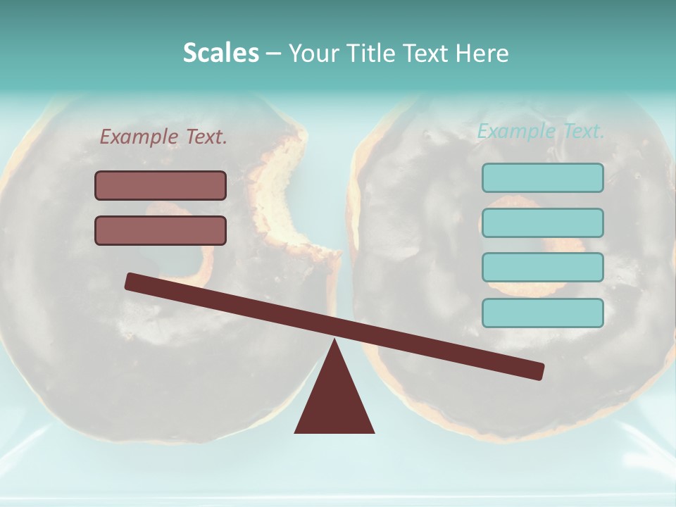 Dessert Decadent Diet PowerPoint Template