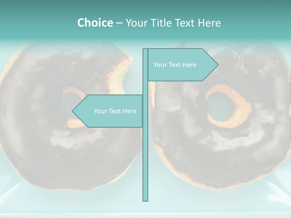 Dessert Decadent Diet PowerPoint Template