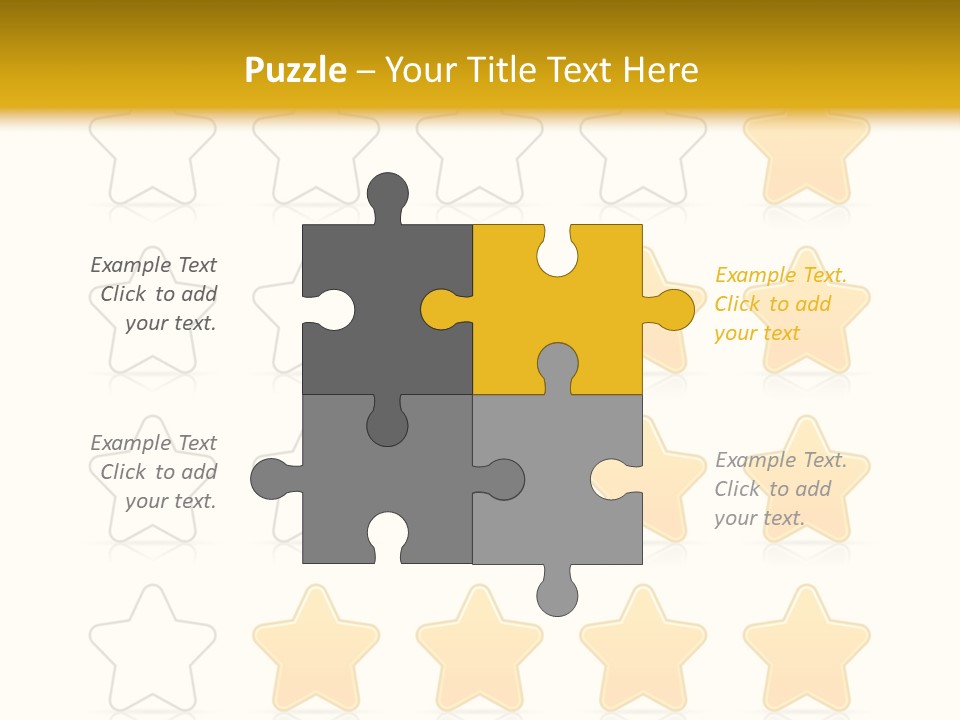 Action Bar Valuation PowerPoint Template