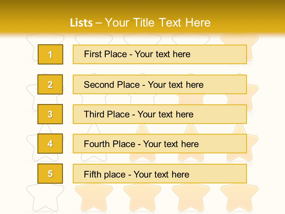 Action Bar Valuation PowerPoint Template