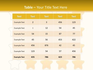 Action Bar Valuation PowerPoint Template