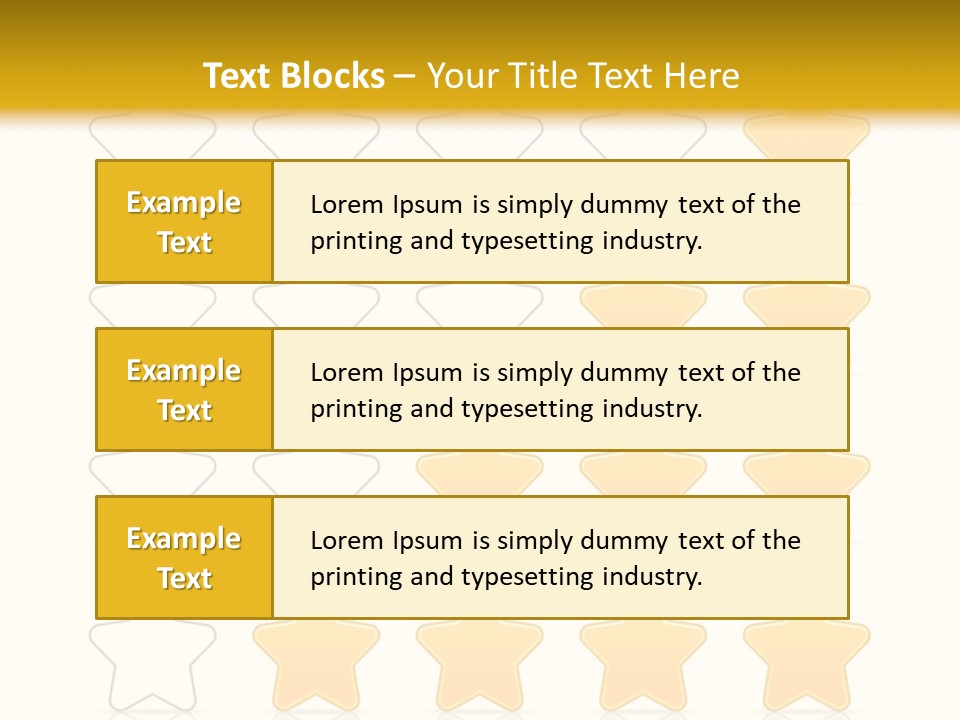 Action Bar Valuation PowerPoint Template