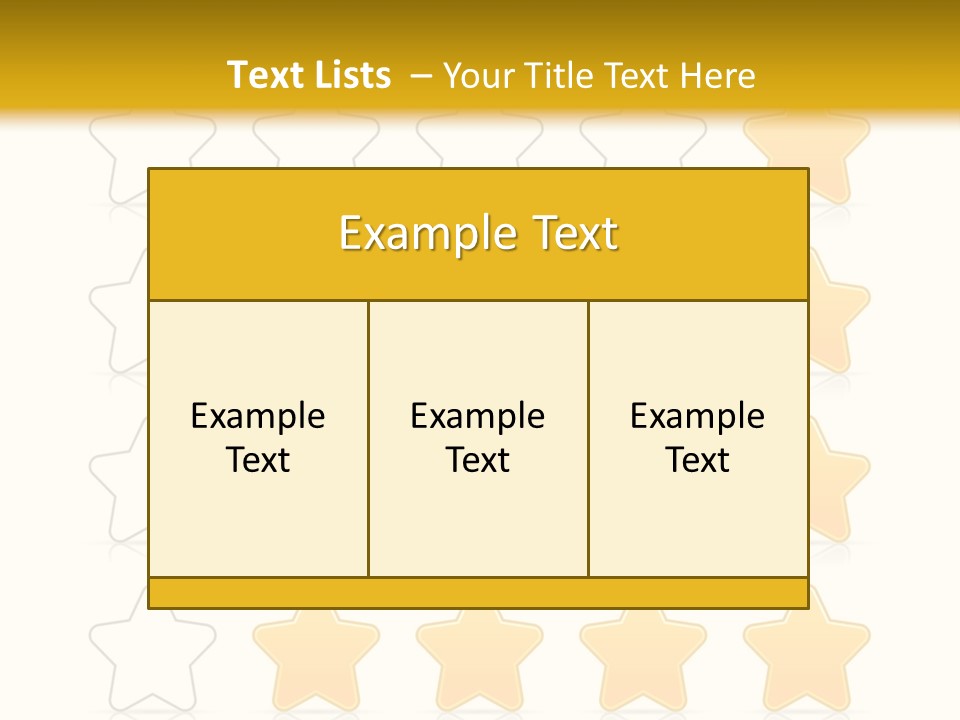 Action Bar Valuation PowerPoint Template