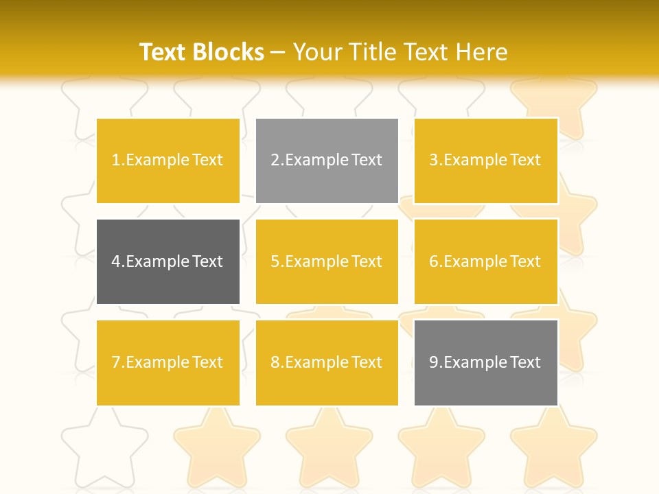 Action Bar Valuation PowerPoint Template