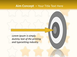 Action Bar Valuation PowerPoint Template