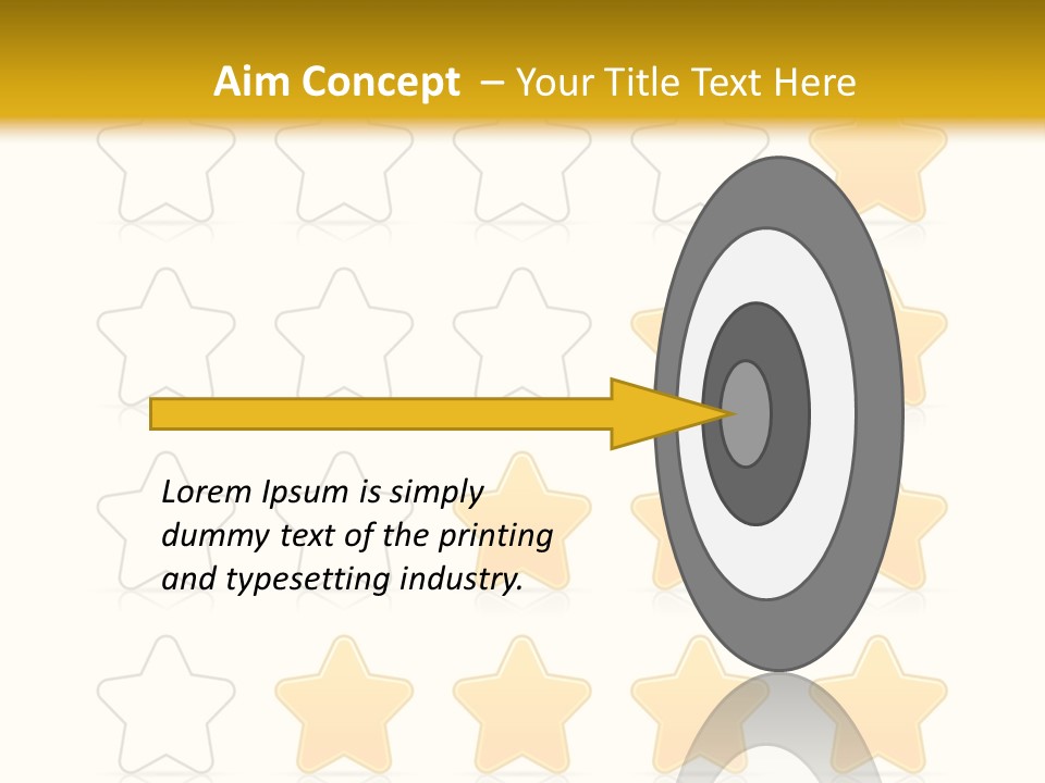Action Bar Valuation PowerPoint Template