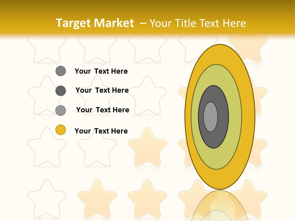 Action Bar Valuation PowerPoint Template