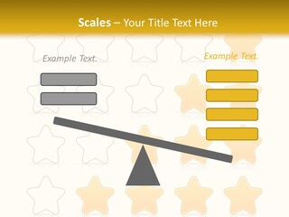 Action Bar Valuation PowerPoint Template