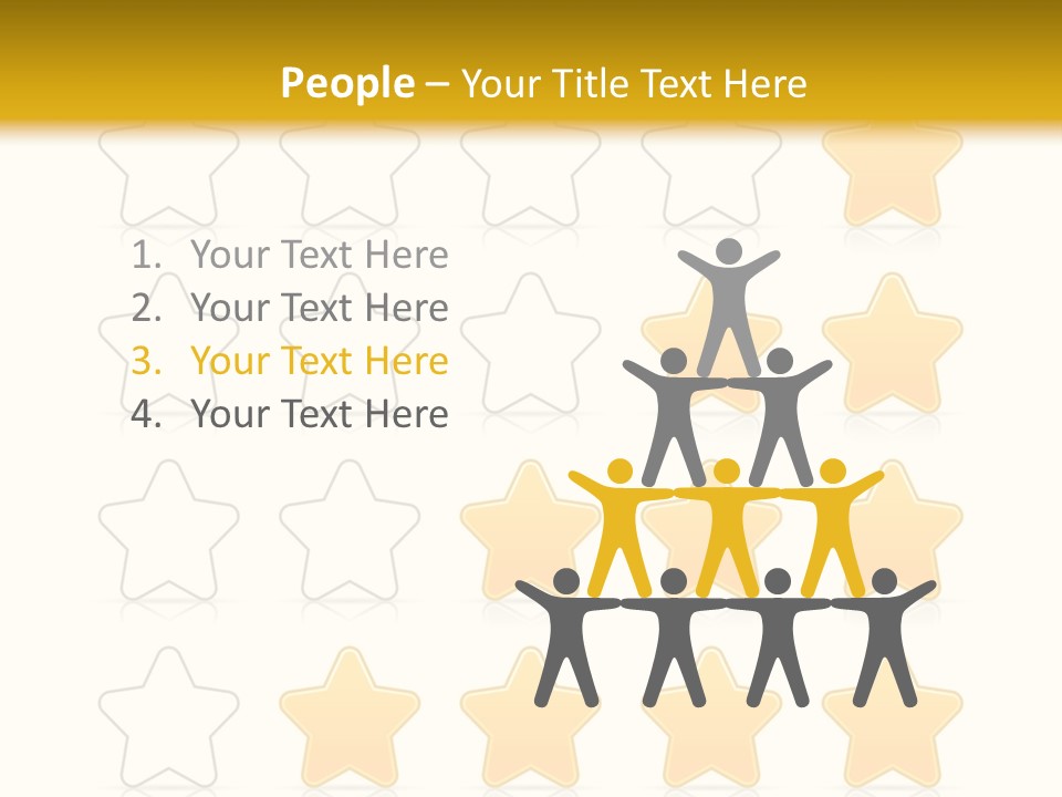 Action Bar Valuation PowerPoint Template