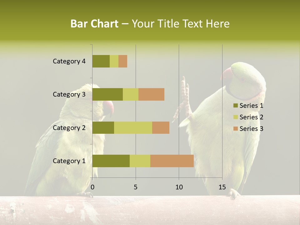 National Parakeets Nature PowerPoint Template
