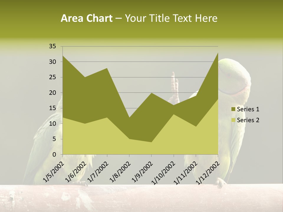 National Parakeets Nature PowerPoint Template