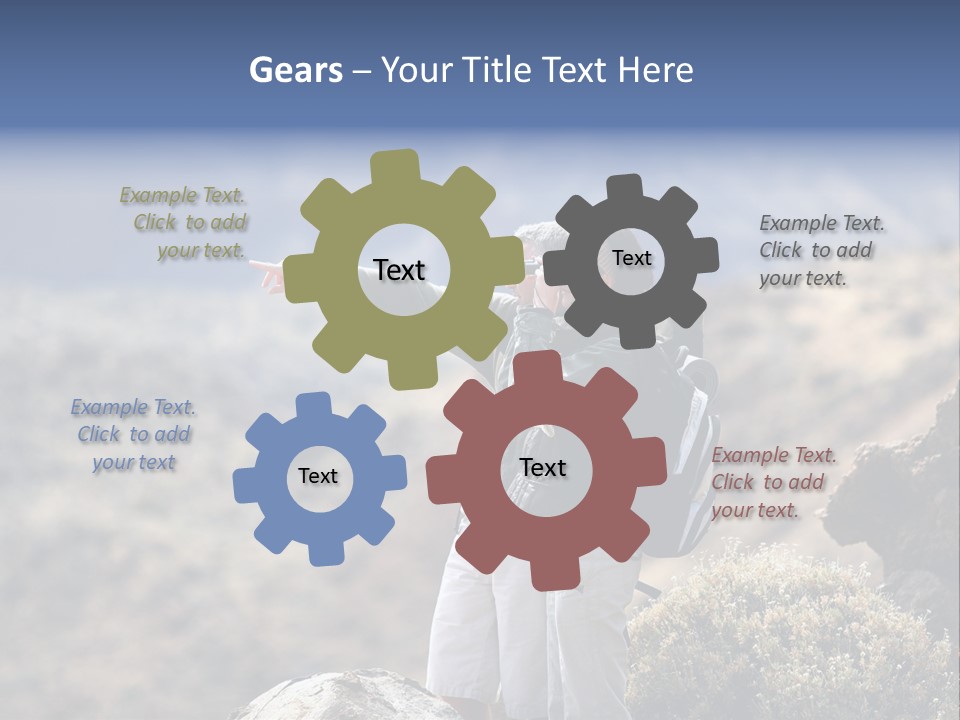 Leisure Recreation Caucasian PowerPoint Template