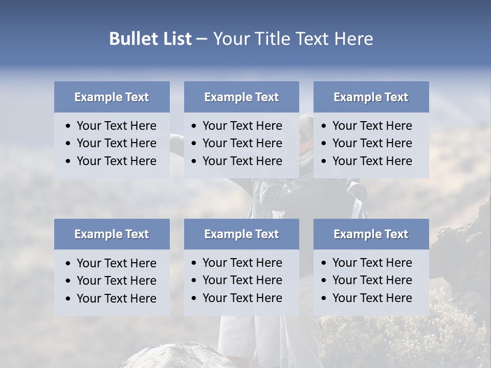 Leisure Recreation Caucasian PowerPoint Template